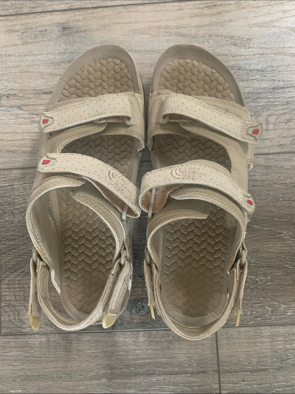 The North Face Women's Beige Multi-Strap Outdoor Sandals